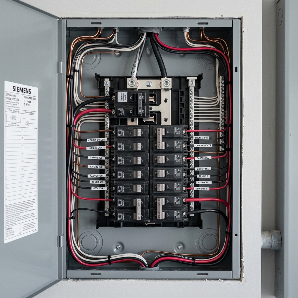 Electrical panel upgrade